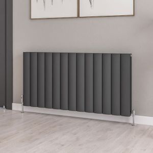 Eastbrook Guardia Matt Anthracite Aluminium Designer Radiator 600 x 1230mm