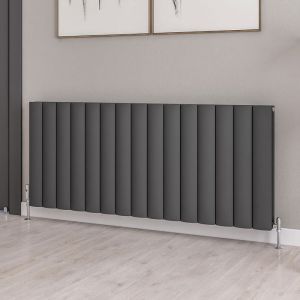 Eastbrook Guardia Matt Anthracite Aluminium Designer Radiator 600 x 1420mm