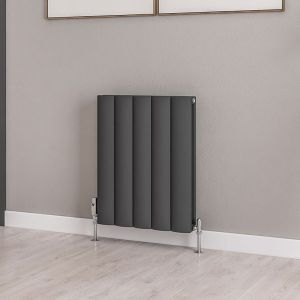 Eastbrook Guardia Matt Anthracite Aluminium Designer Radiator 600 x 470mm