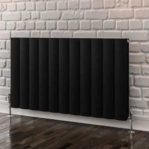 Eastbrook Guardia Matt Black Aluminium Designer Radiator 600 x 1040mm