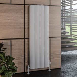 Eastbrook Guardia Matt Grey Aluminium Designer Radiator 1200 x 375mm