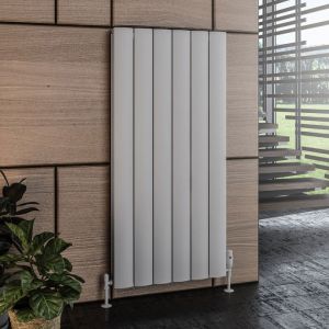 Eastbrook Guardia Matt Grey Aluminium Designer Radiator 1200 x 565mm