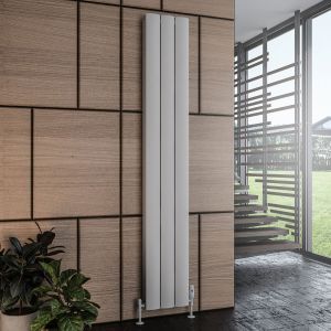 Eastbrook Guardia Matt Grey Aluminium Designer Radiator 1800 x 280mm