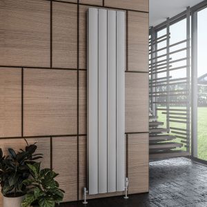 Eastbrook Guardia Matt Grey Aluminium Designer Radiator 1800 x 375mm