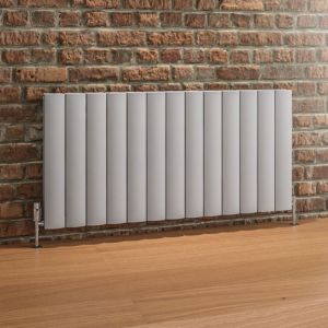 Eastbrook Guardia Matt Grey Aluminium Designer Radiator 600 x 1230mm