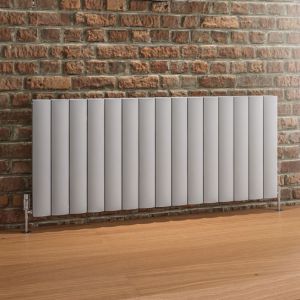 Eastbrook Guardia Matt Grey Aluminium Designer Radiator 600 x 1420mm