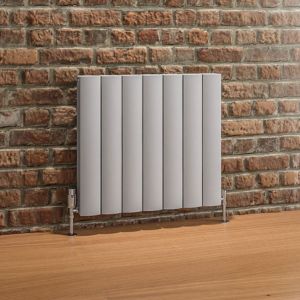 Eastbrook Guardia Matt Grey Aluminium Designer Radiator 600 x 660mm