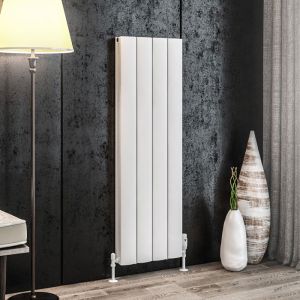 Eastbrook Guardia Matt White Aluminium Designer Radiator 1200 x 375mm