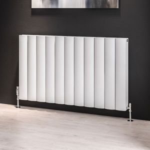 Eastbrook Guardia Matt White Aluminium Designer Radiator 600 x 1040mm