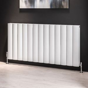 Eastbrook Guardia Matt White Aluminium Designer Radiator 600 x 1230mm