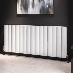 Eastbrook Guardia Matt White Aluminium Designer Radiator 600 x 1420mm