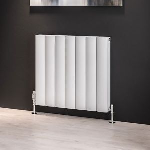 Eastbrook Guardia Matt White Aluminium Designer Radiator 600 x 660mm