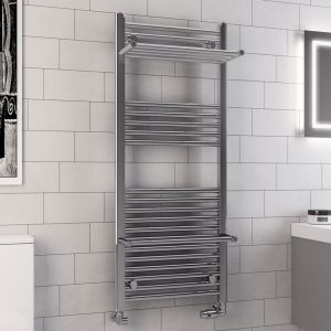 Eastbrook Haddenham Chrome Towel Rail 1200 x 500mm