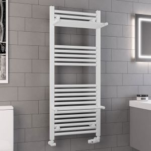 Eastbrook Haddenham Matt White Towel Rail 1200 x 500mm