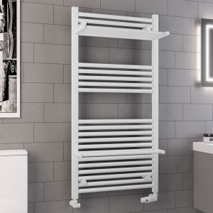 Eastbrook Haddenham Matt White Towel Rail 1200 x 600mm