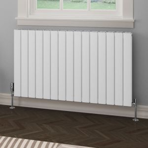 Eastbrook Hadleigh Matt White Aluminium Designer Radiator 600 x 1045mm