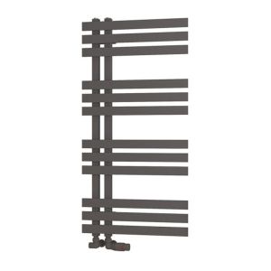 Eastbrook Hurley Matt Anthracite Designer Towel Rail 1000 x 500mm