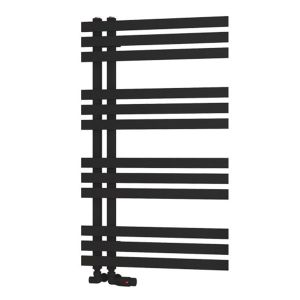 Eastbrook Hurley Matt Black Designer Towel Rail 1000 x 600mm