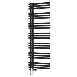 Eastbrook Hurley Matt Black Designer Towel Rail 1800 x 600mm