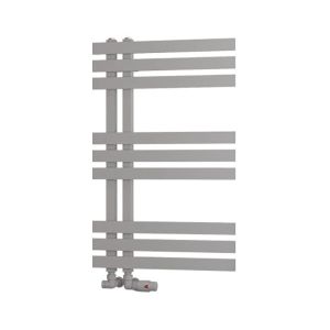 Eastbrook Hurley Matt Grey Designer Towel Rail 800 x 500mm