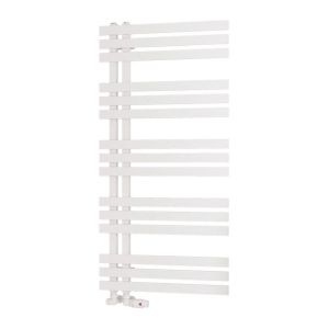 Eastbrook Hurley Matt White Designer Towel Rail 1200 x 600mm