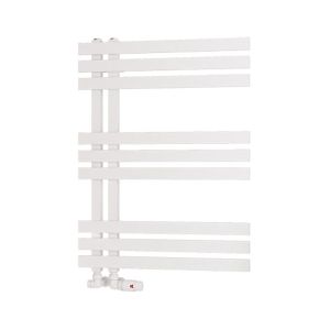 Eastbrook Hurley Matt White Designer Towel Rail 800 x 600mm