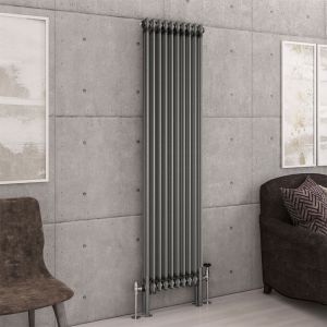 Eastbrook Imperia Bare Metal 2 Column Radiator 1800 x 470mm