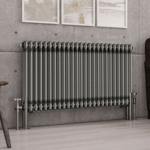 Eastbrook Imperia Bare Metal 2 Column Radiator 600 x 1145mm