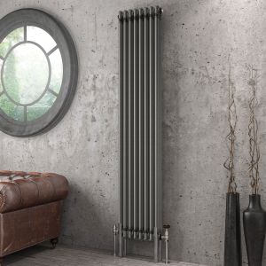 Eastbrook Imperia Bare Metal 3 Column Radiator 1800 x 380mm