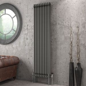 Eastbrook Imperia Bare Metal 3 Column Radiator 1800 x 470mm