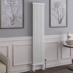 Eastbrook Imperia Gloss White 2 Column Radiator 1800 x 380mm