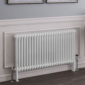 Eastbrook Imperia Gloss White 2 Column Radiator 600 x 1145mm