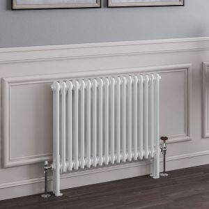 Eastbrook Imperia Gloss White 2 Column Radiator 600 x 830mm