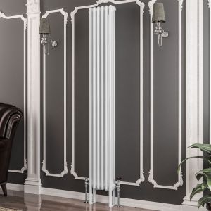 Eastbrook Imperia Gloss White 3 Column Radiator 1800 x 290mm