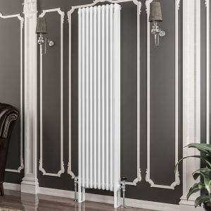 Eastbrook Imperia Gloss White 3 Column Radiator 1800 x 470mm