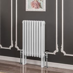 Eastbrook Imperia Gloss White 3 Column Radiator 600 x 425mm