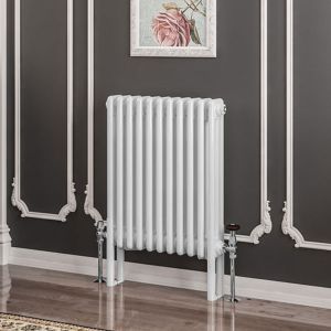 Eastbrook Imperia Gloss White 3 Column Radiator 600 x 515mm