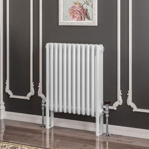 Eastbrook Imperia Gloss White 3 Column Radiator 600 x 560mm