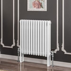 Eastbrook Imperia Gloss White 3 Column Radiator 600 x 605mm