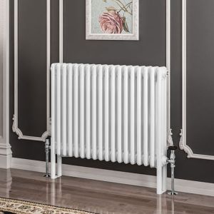 Eastbrook Imperia Gloss White 3 Column Radiator 600 x 830mm