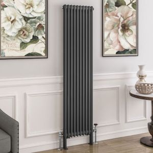 Eastbrook Imperia Matt Anthracite 2 Column Radiator 1800 x 470mm