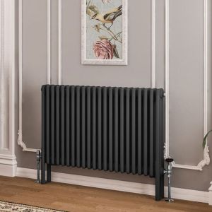 Eastbrook Imperia Matt Anthracite 3 Column Radiator 600 x 1010mm