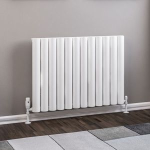 Eastbrook Kelmscott Matt White Aluminium Designer Radiator 600 x 835mm