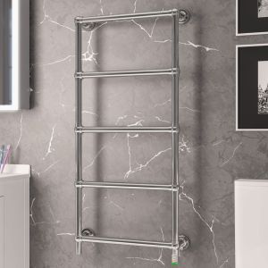 Eastbrook Kennet Dry Element Chrome Electric Towel Rail 1200 x 600mm