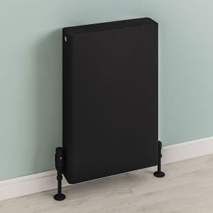 Eastbrook Keynsham Flat Cover Black Type 22 Central Heating Radiator 600 x 400mm