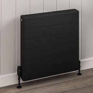 Eastbrook Keynsham Lined Cover Black Type 22 Central Heating Radiator 600 x 600mm