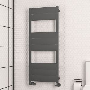 Eastbrook Kingswood Matt Anthracite Designer Towel Rail 1220 x 500mm