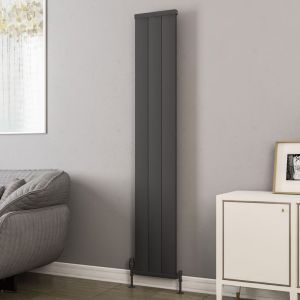 Eastbrook Kingswood Matt Anthracite Aluminium Designer Radiator 1800 x 310mm