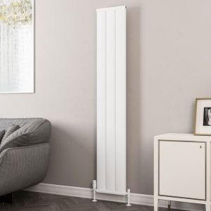 Eastbrook Kingswood Matt White Aluminium Designer Radiator 1800 x 310mm