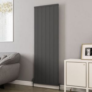 Eastbrook Kingswood Matt Anthracite Aluminium Designer Radiator 1800 x 610mm